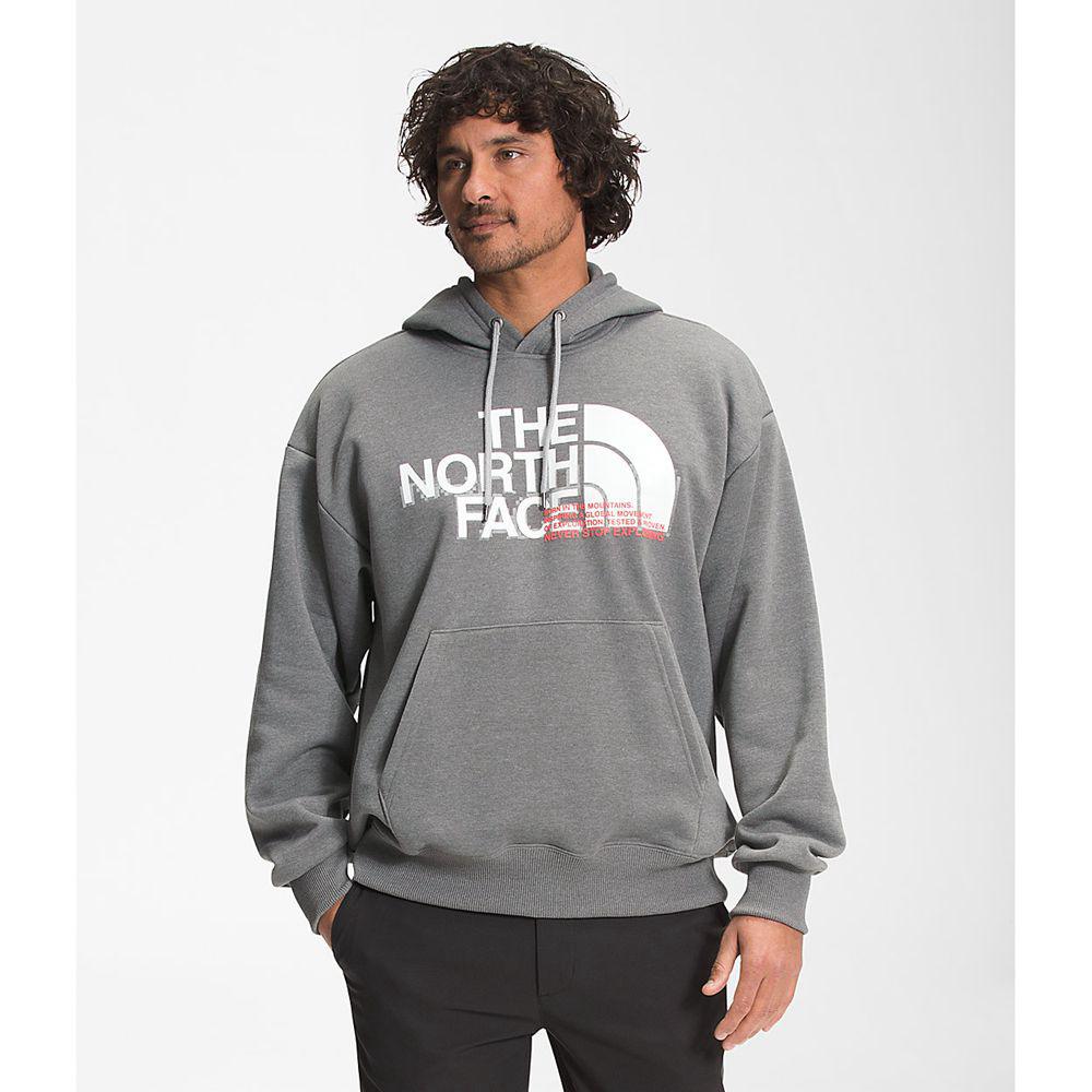 The North Face Coordinates Pullover Ανδρικα Φούτερ Hoodie - Γκρι (WUIM57610)
